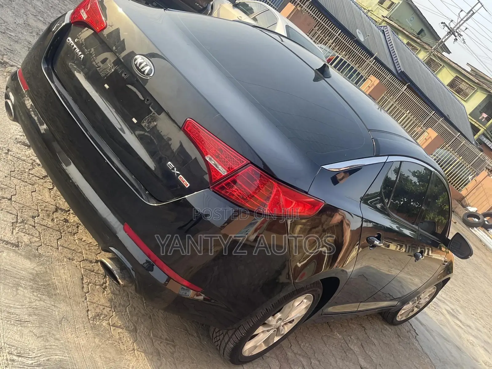 Kia Optima EX 4dr Sedan (2,4L 4cyl 6A) 2012 Black