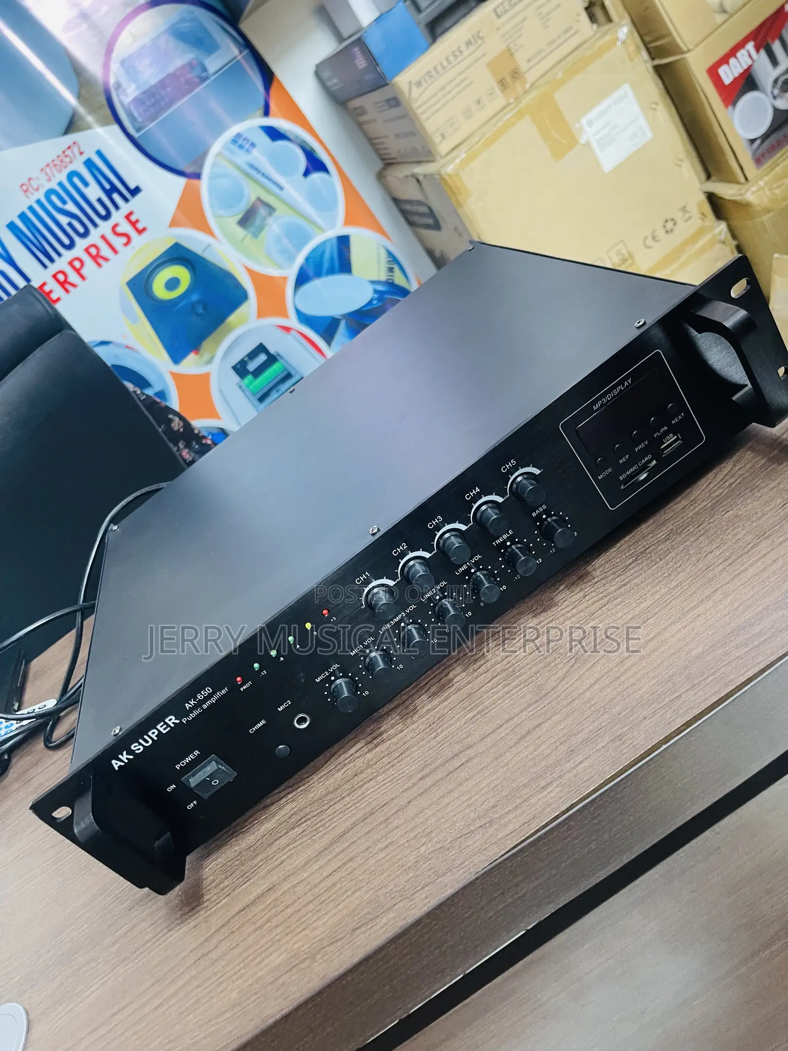5zone Powered Amplifier for Ceiling/Pop Speaker