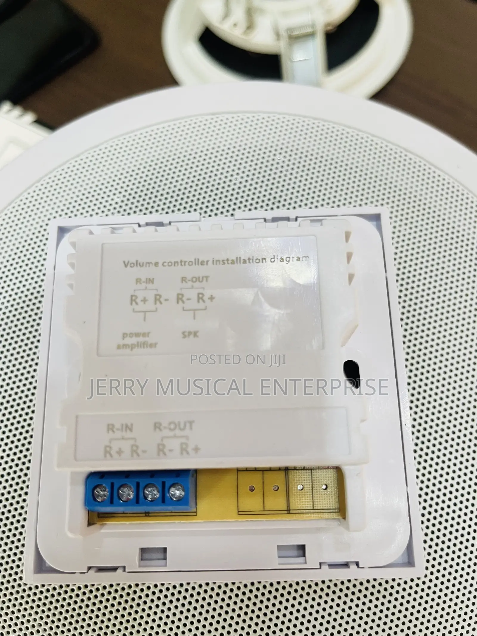 Gold Volume Control for Ceiling Speakers