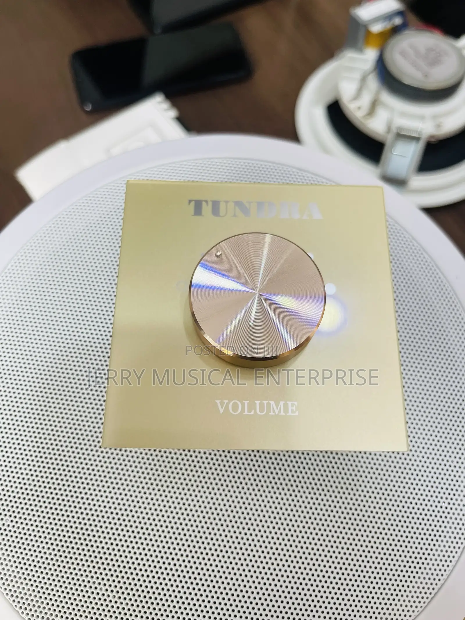 Gold Volume Control for Ceiling Speakers