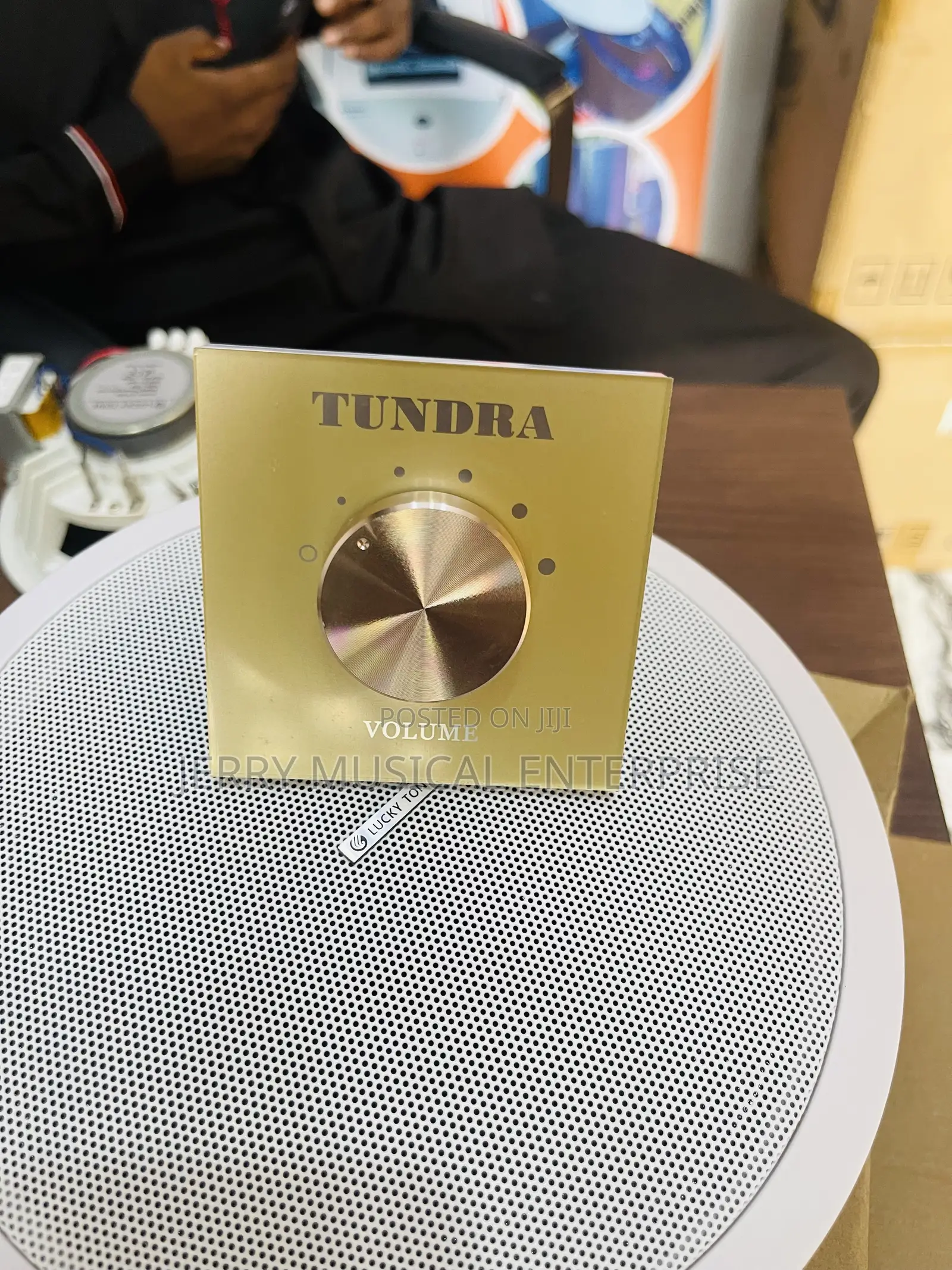 Gold Volume Control for Ceiling Speakers