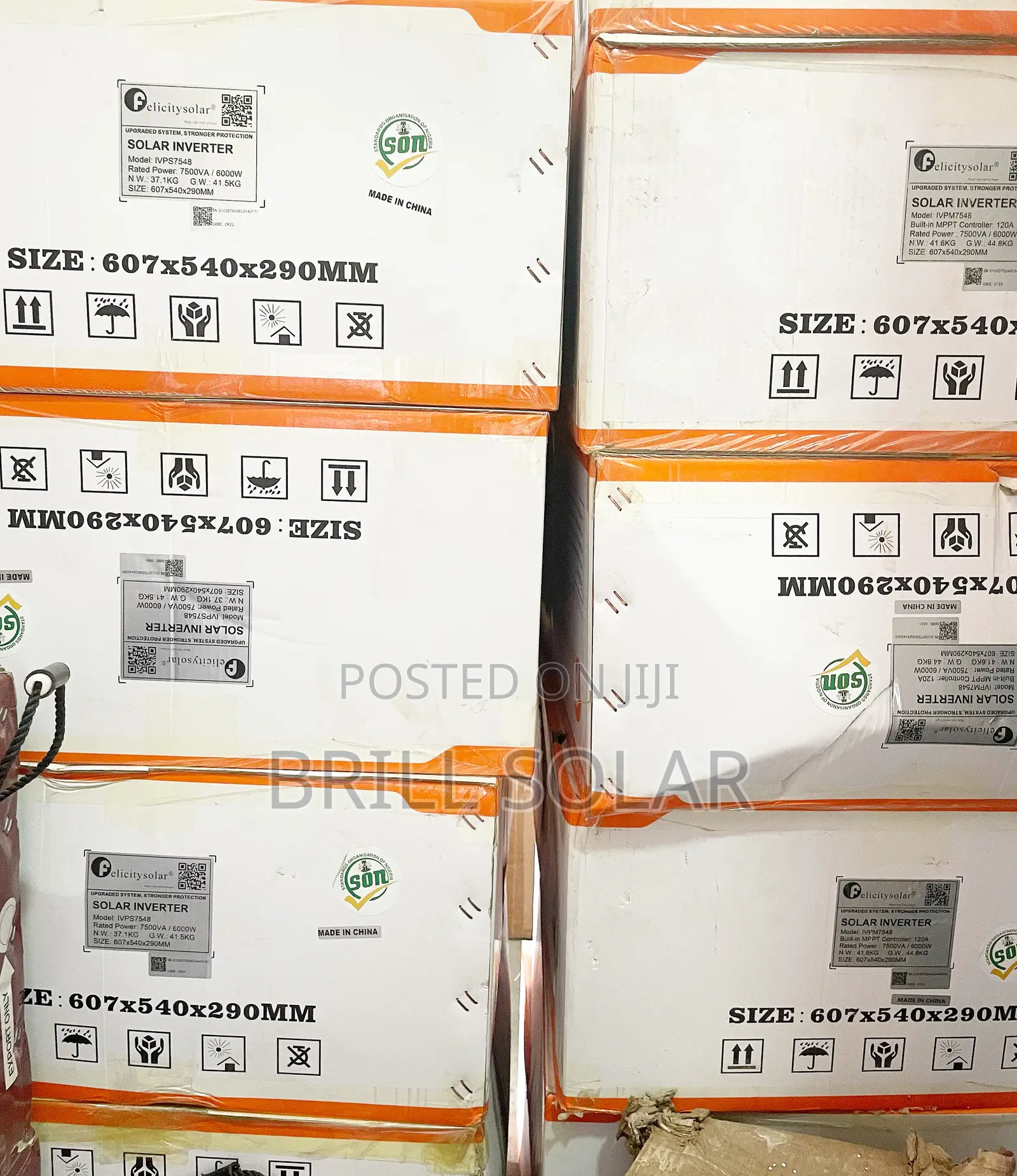 7.5kva-48v Felicity Solar Pure Sine Wave Inverter - Ivps