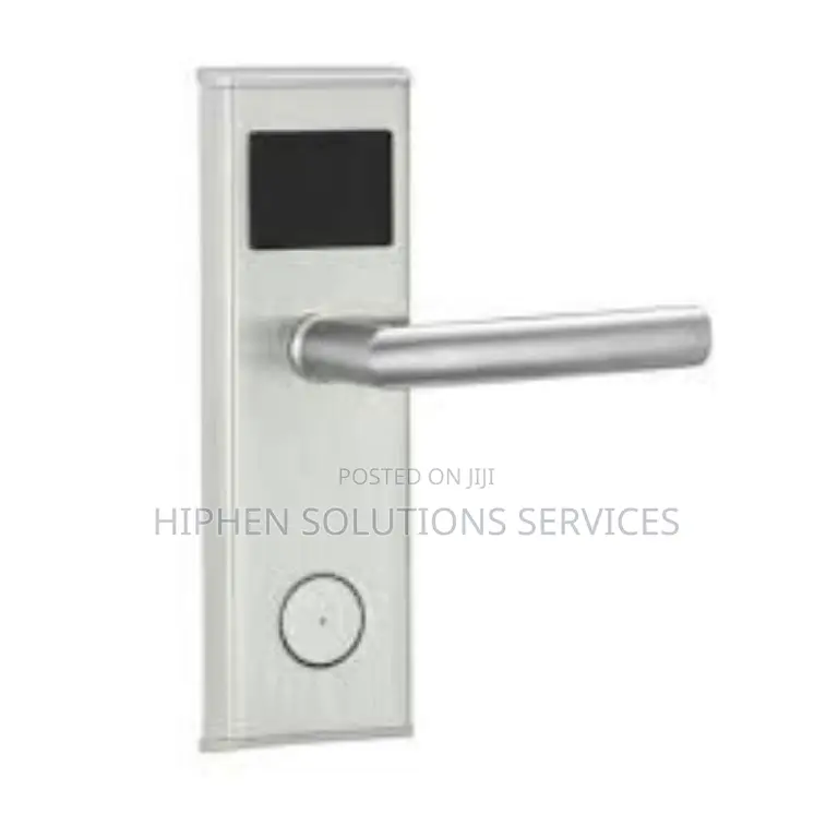 Silver Hotel Card Lock