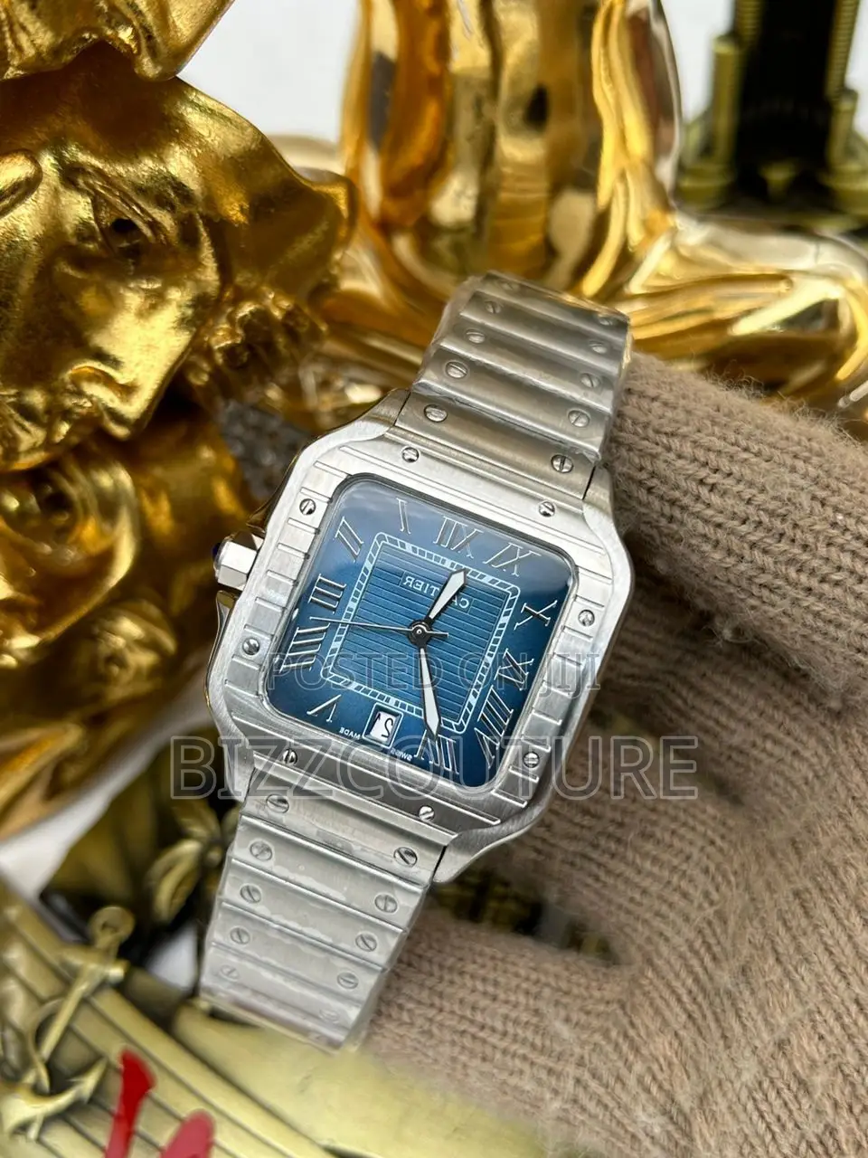 Original CARTIER SILVER CHAIN WATCH Available in Store