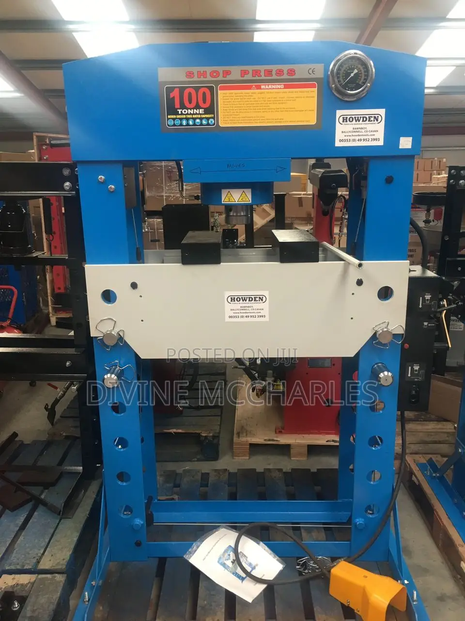 100tons Hydraulic Shop Press