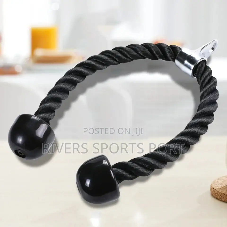 Pro Tricep Rope Pull Down Attachment for Exercise Machine