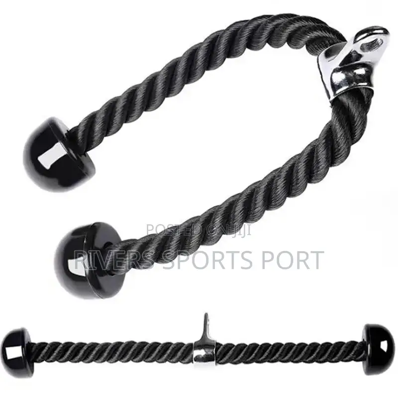Pro Tricep Rope Pull Down Attachment for Exercise Machine