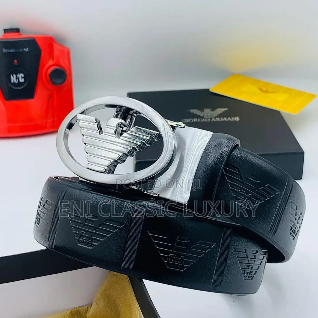 Emporio Armani Classic Man's Luxury Belts