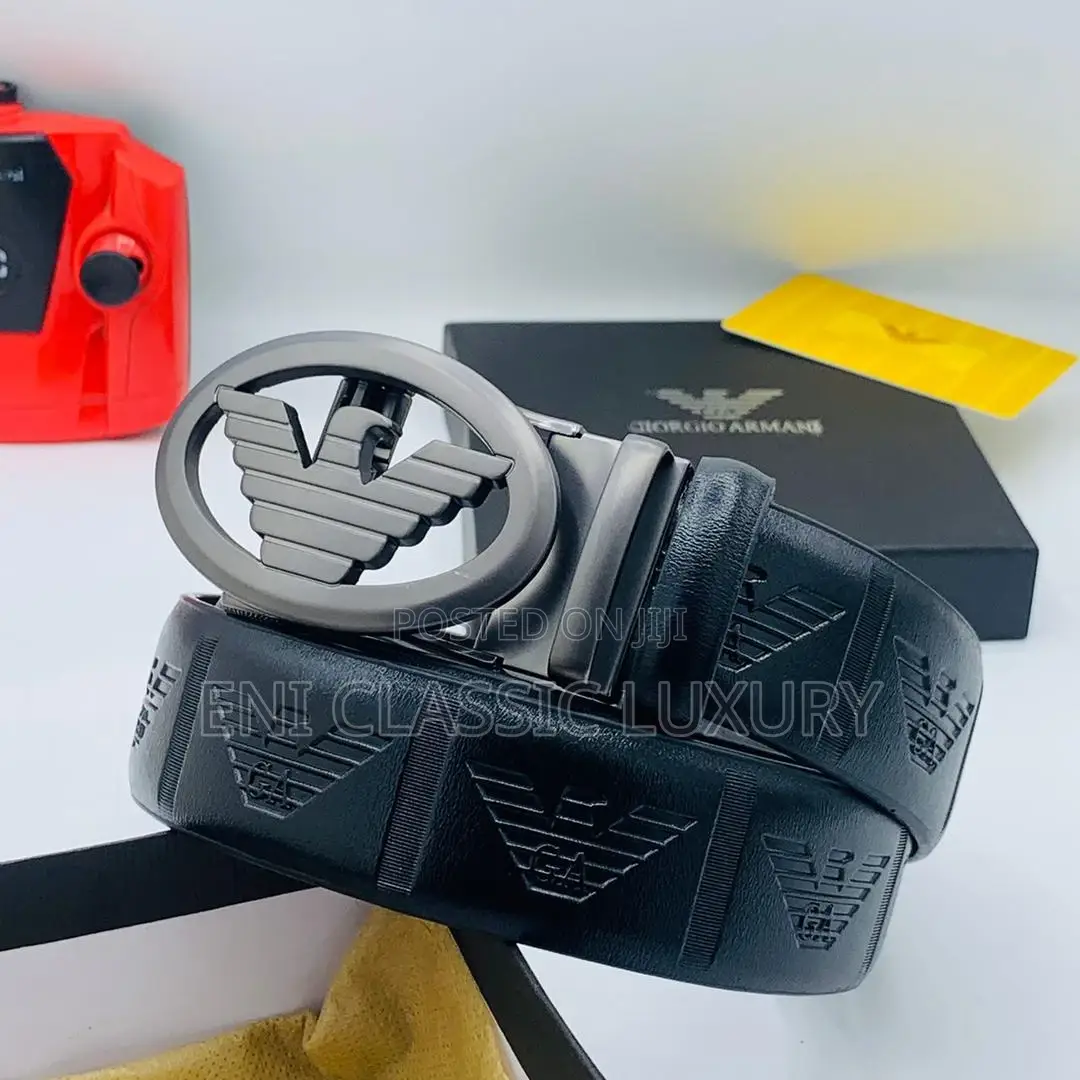 Emporio Armani Classic Man's Luxury Belts
