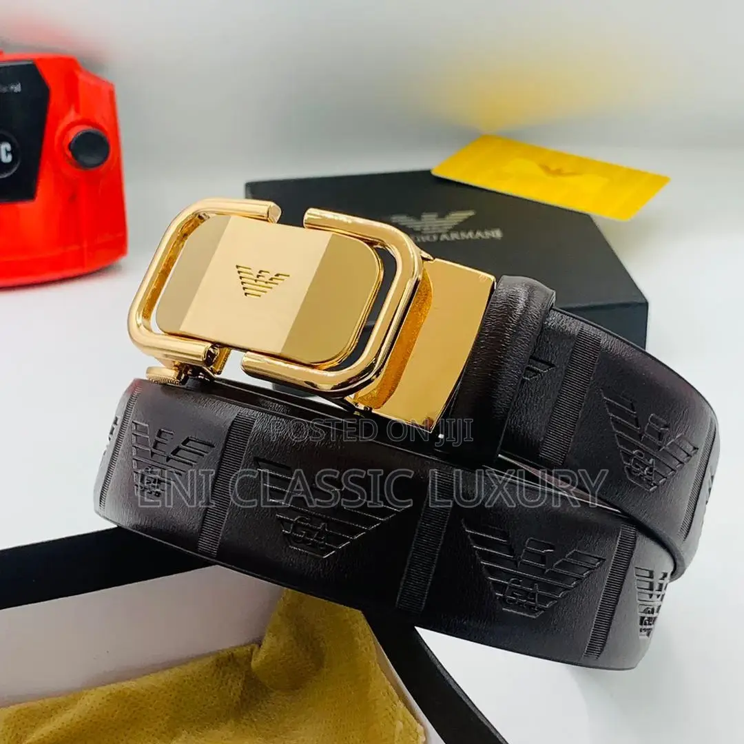 Emporio Armani Classic Man's Luxury Belts
