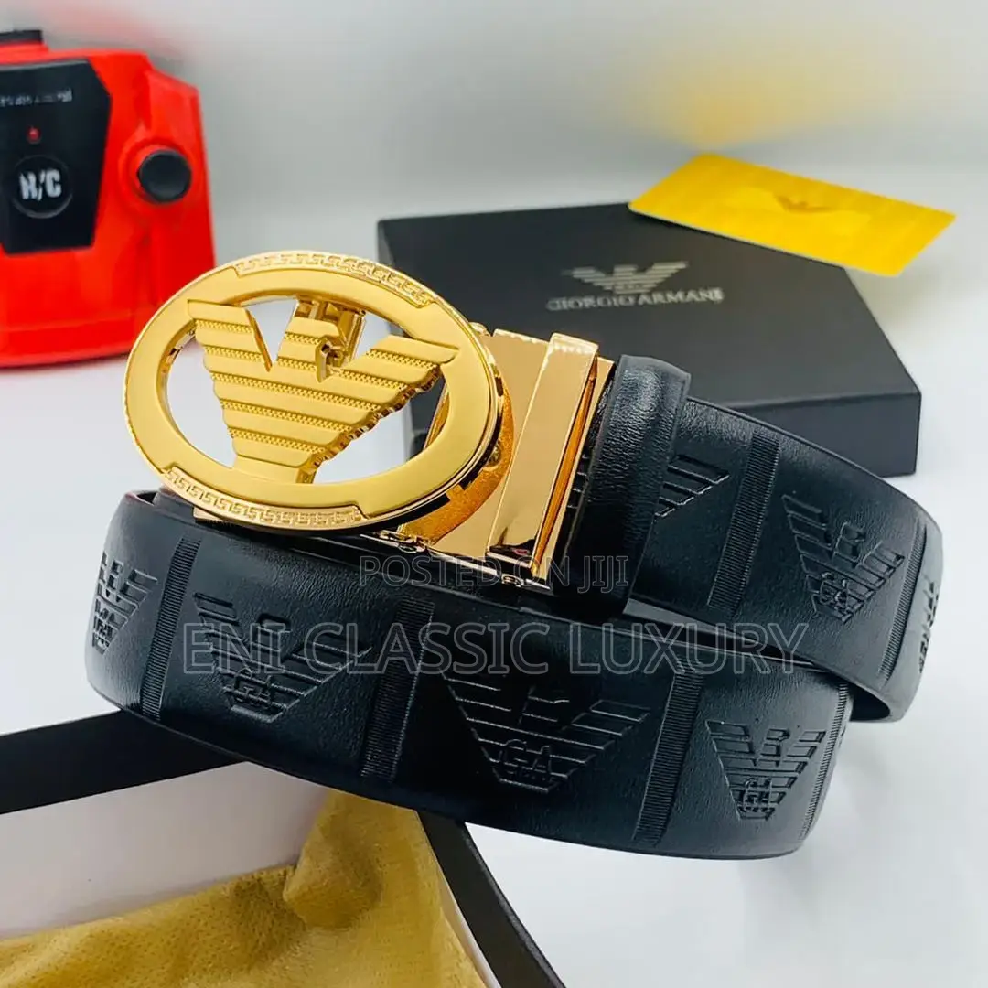 Emporio Armani Classic Man's Luxury Belts