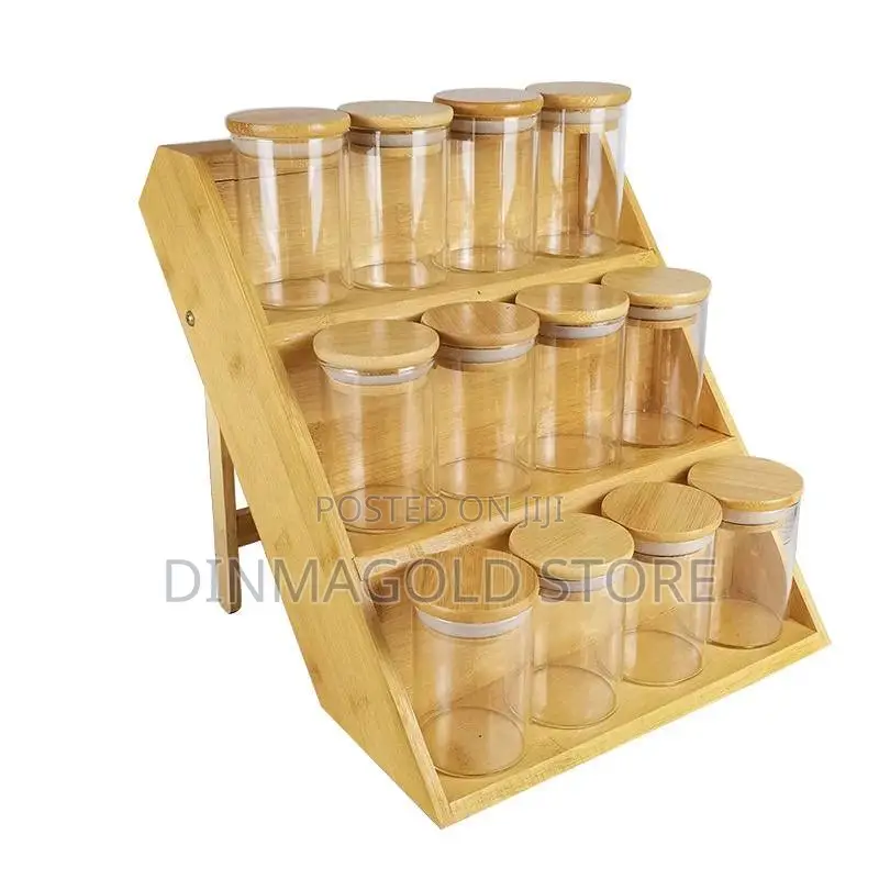 12pcs/Lot Wood Lid Glass