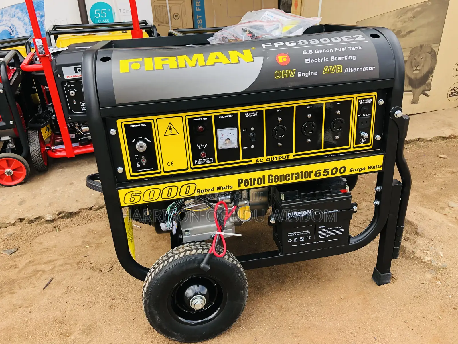 Quality Firman Generator 6.5 Kva Available