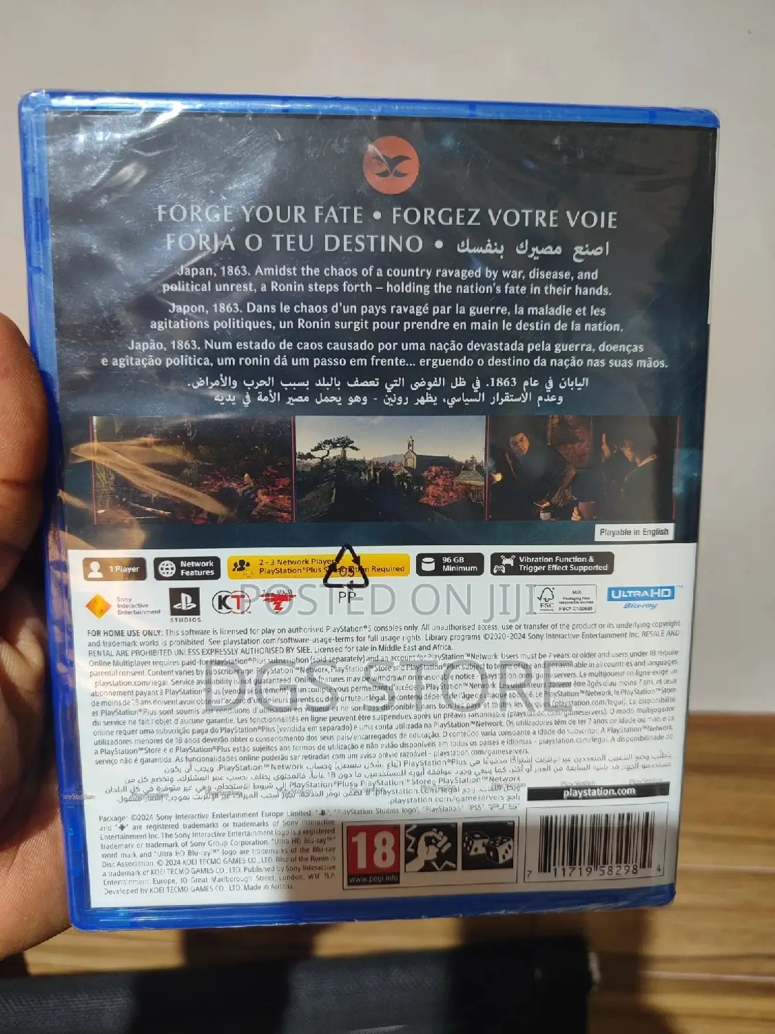 PS5 Rise of the Ronin Game