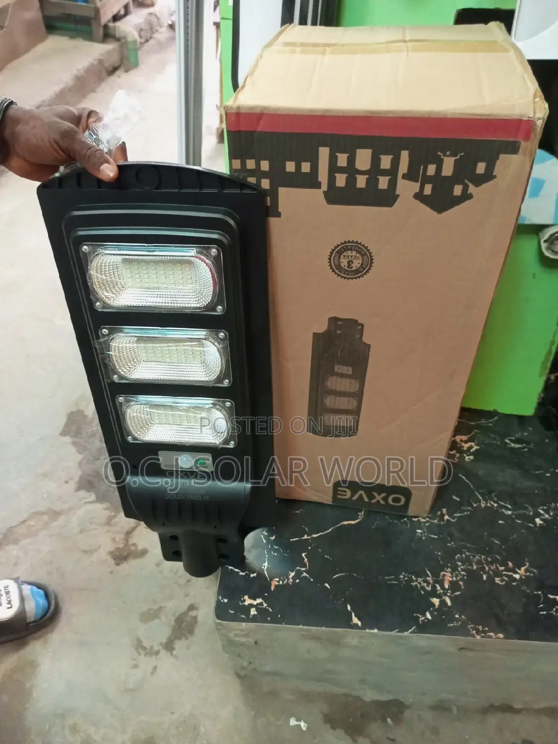Solar Street Lights 3 Eyes 150watts