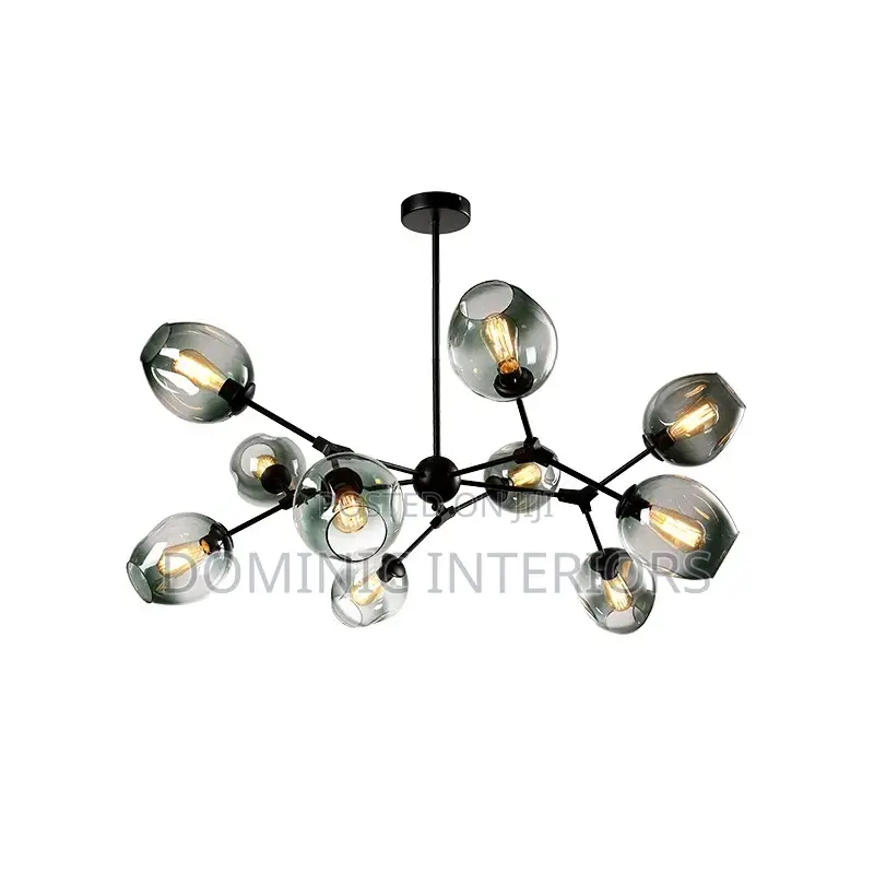 Black Led Pendant Chandelier