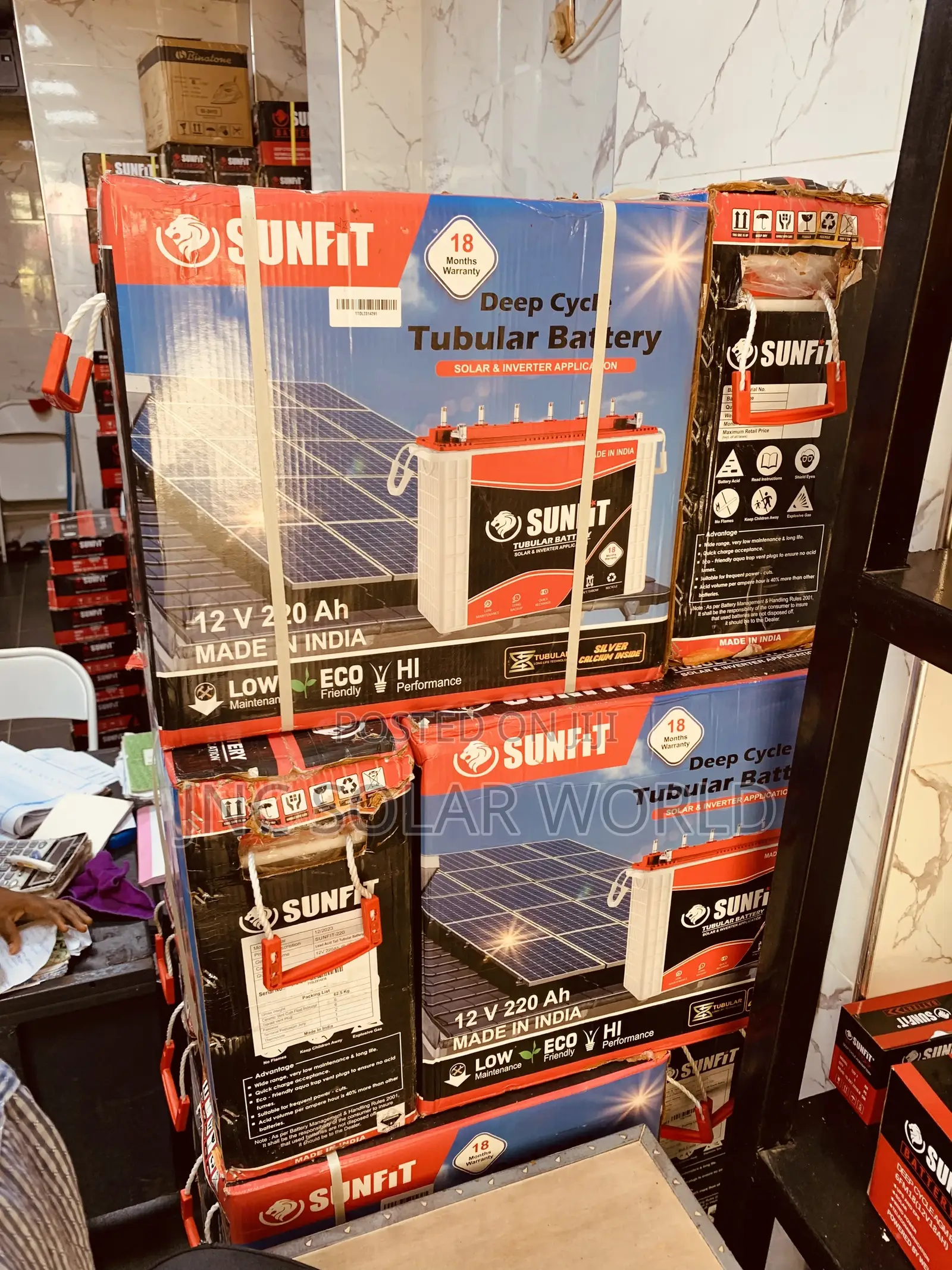 220ah Sunfit Tubular Battery