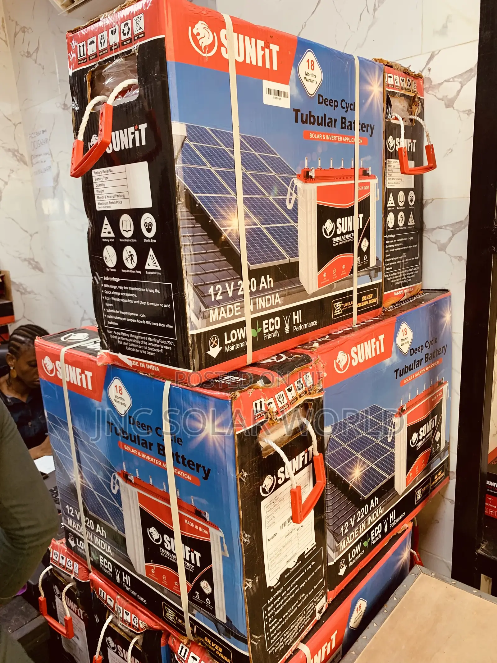 220ah Sunfit Tubular Battery