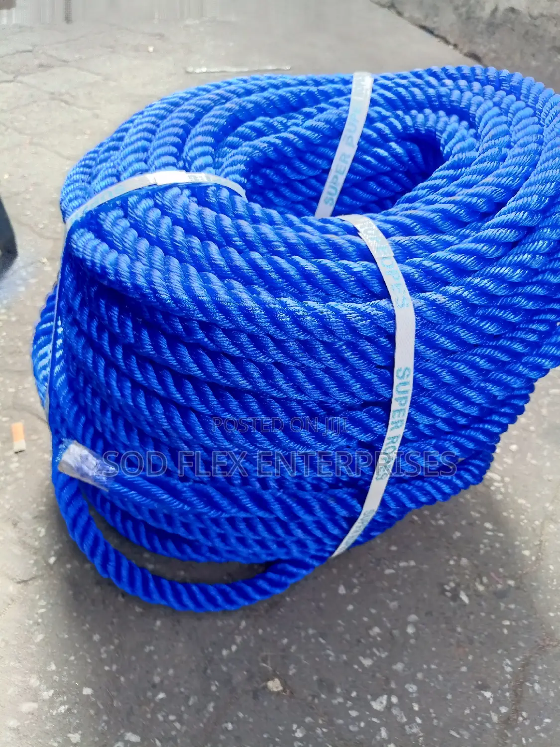 20mm Blue Marine Rope