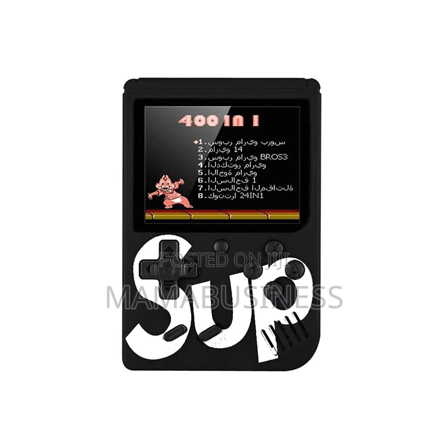 400 In 1 Sup Game Box Retro Classic Game Console - Black