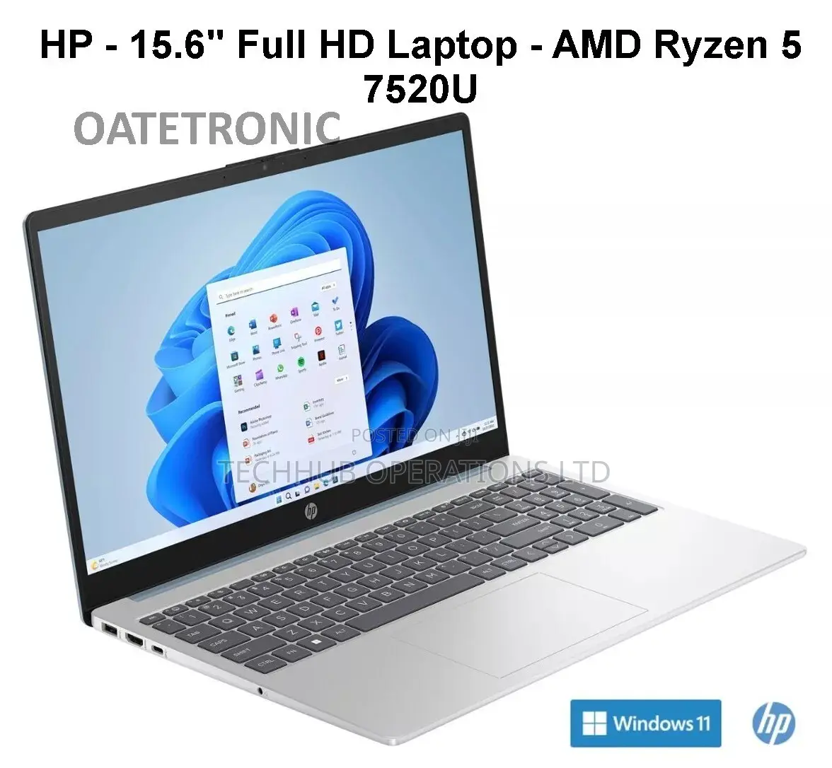 New Laptop HP 14-dq2031tg 8GB Intel Core i3 SSD 512GB