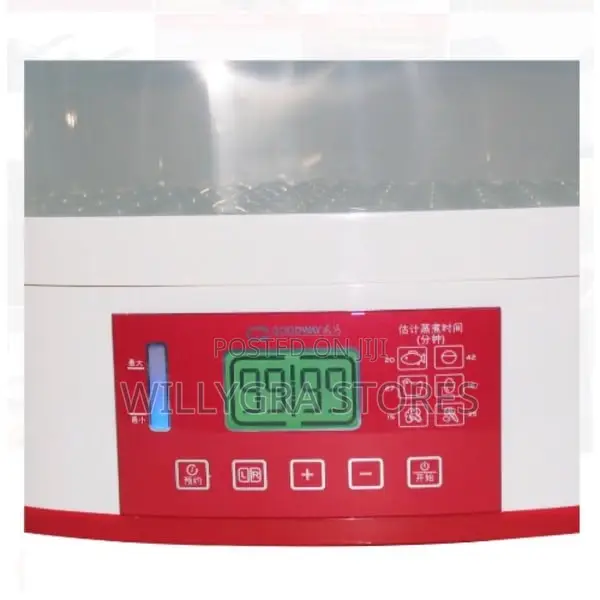 Good Way Double Furnace Electric Food Steamer