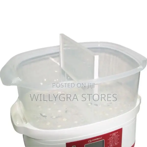 Good Way Double Furnace Electric Food Steamer