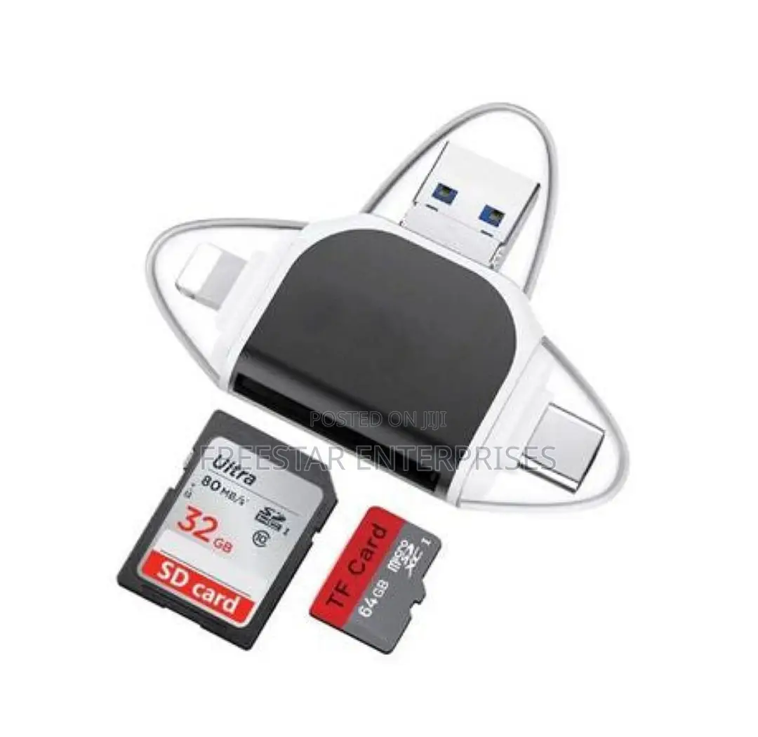 Earldom 6 In 1 OTG Card Reader iPhone iPad/Android.