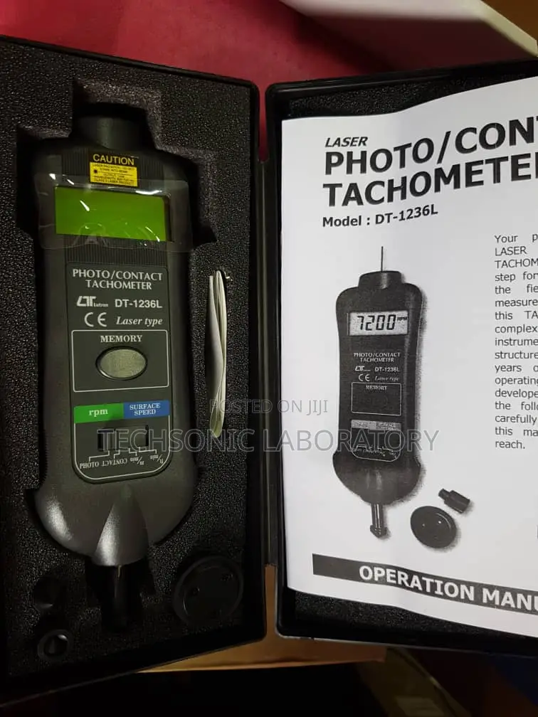 Photo/Contact Tachometer Dt1236l