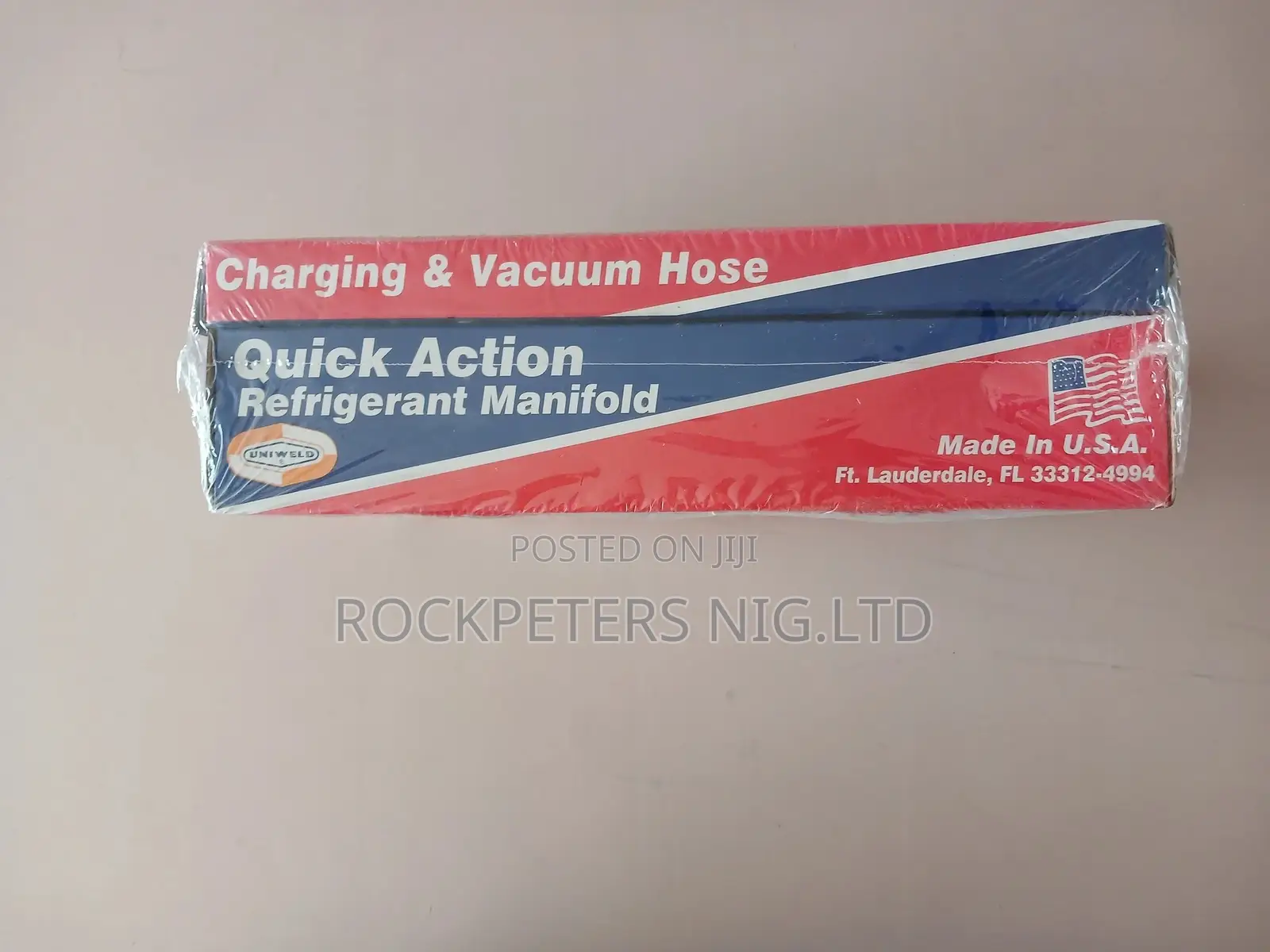 Uniweld Quick Action Refrigerant Manifold (Charging + Hose)