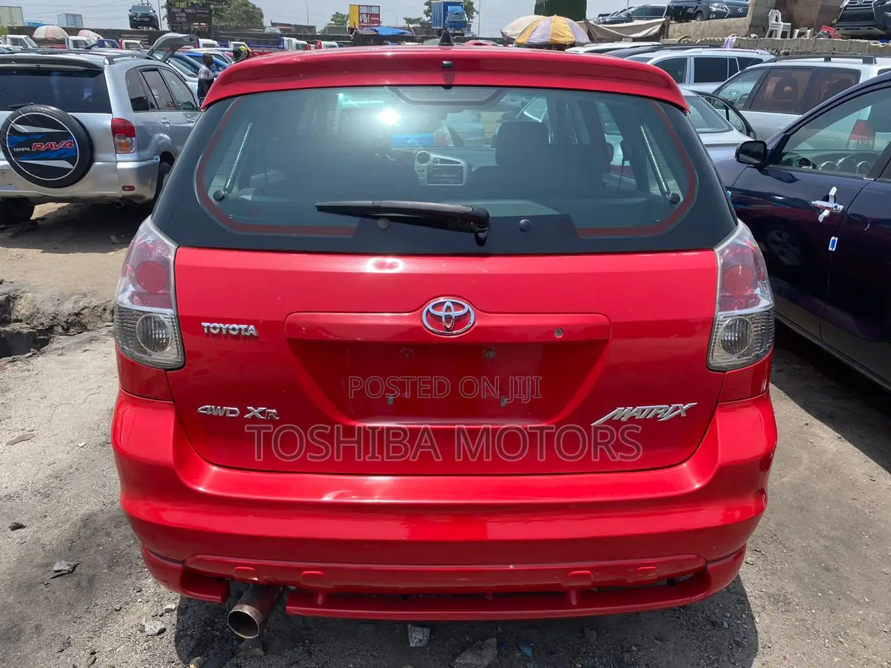 Toyota Matrix 2006 Red