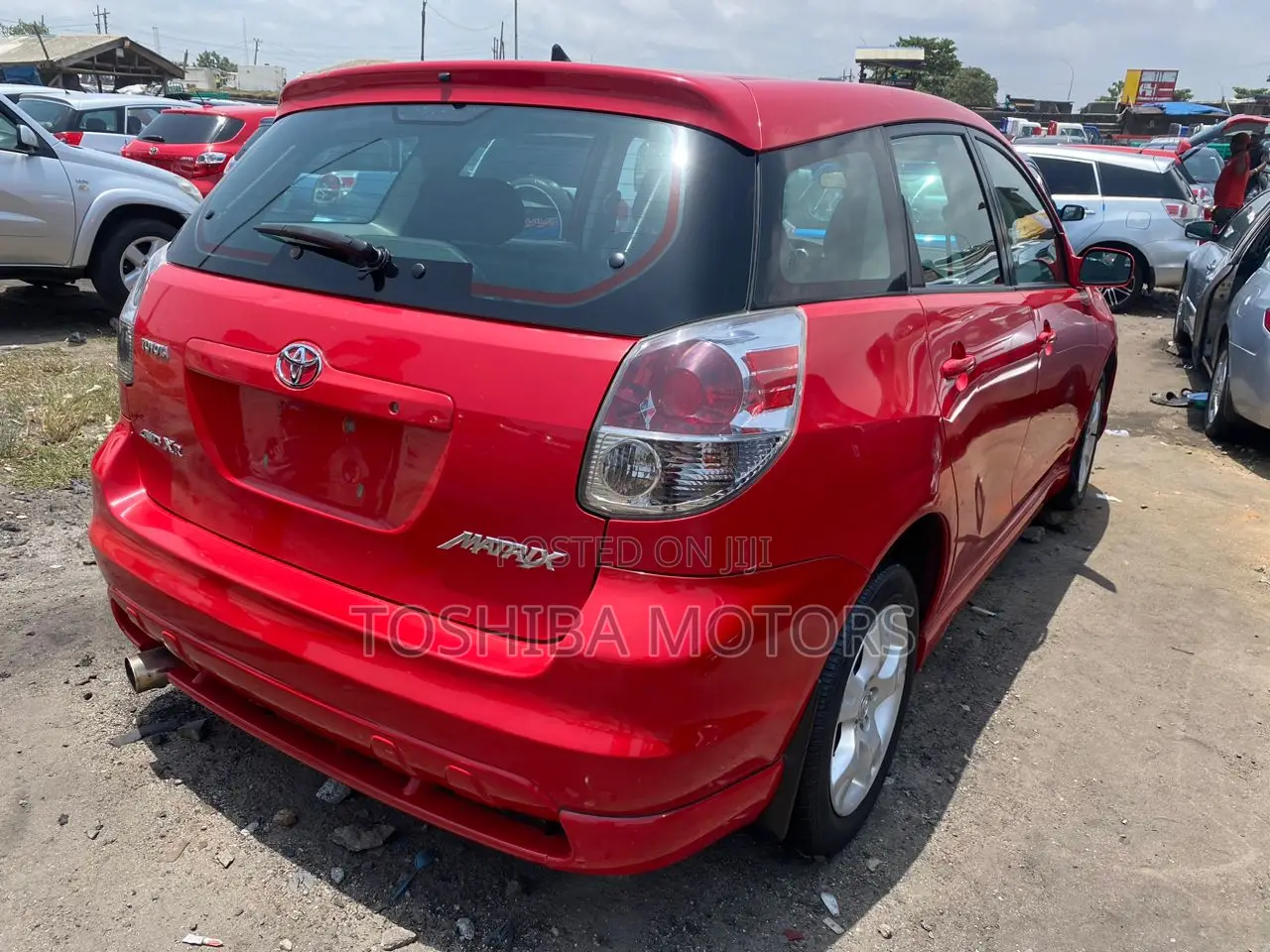 Toyota Matrix 2006 Red