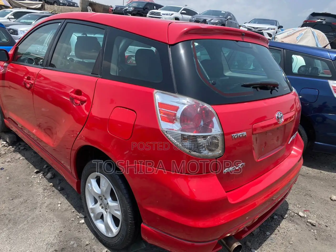 Toyota Matrix 2006 Red
