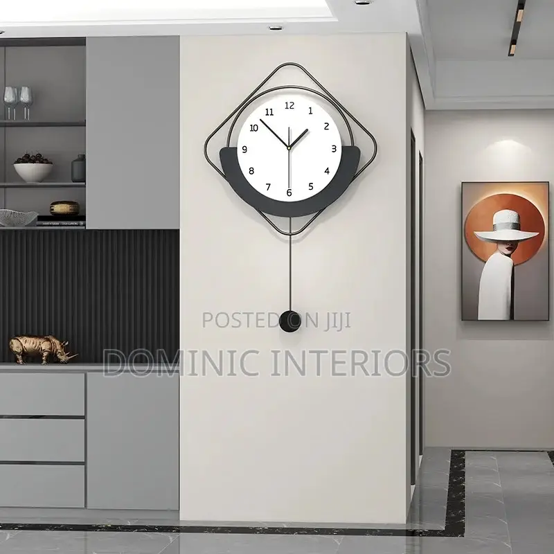 Luxury Home Decoration Wall Watch Silent Horologe