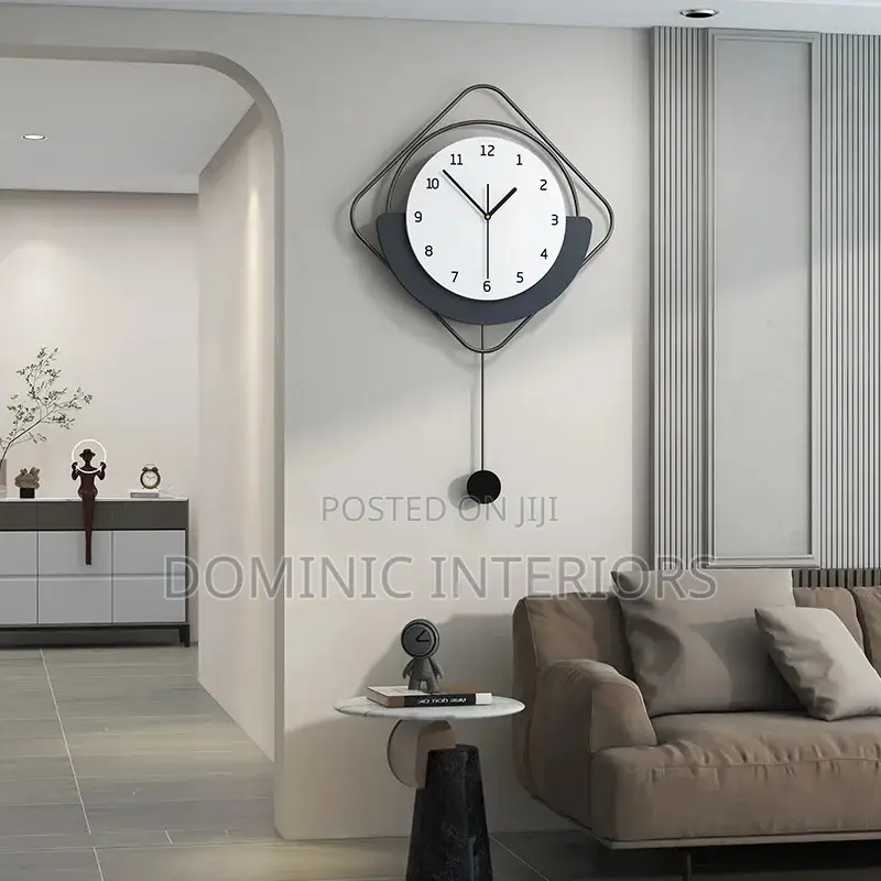 Luxury Home Decoration Wall Watch Silent Horologe