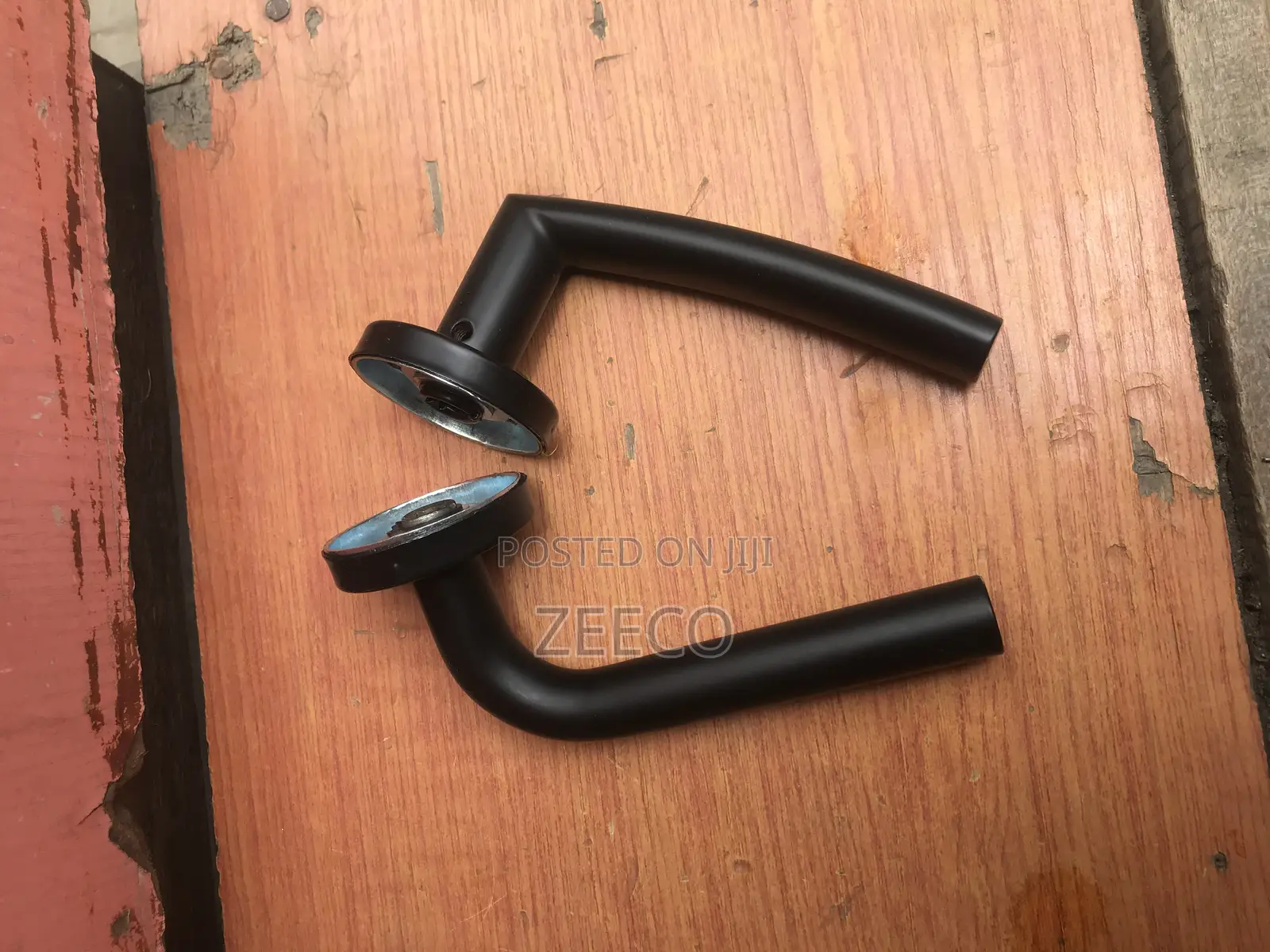 Black Separate Door Handle Key