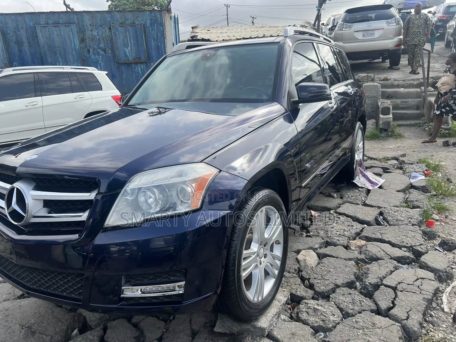 Mercedes-Benz GLK-Class 2012 Blue