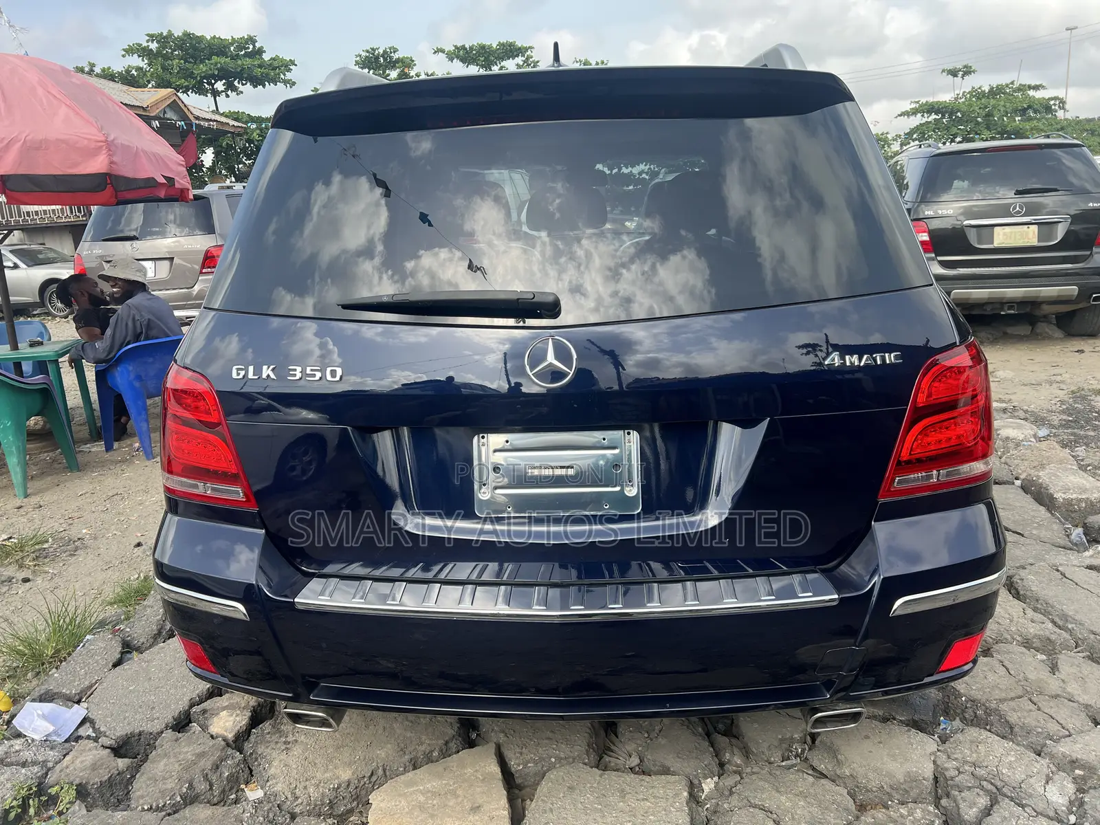 Mercedes-Benz GLK-Class 2012 Blue