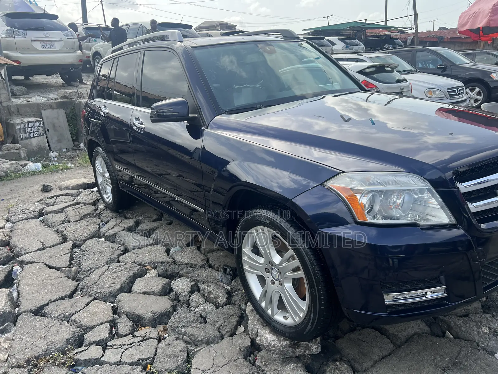 Mercedes-Benz GLK-Class 2012 Blue