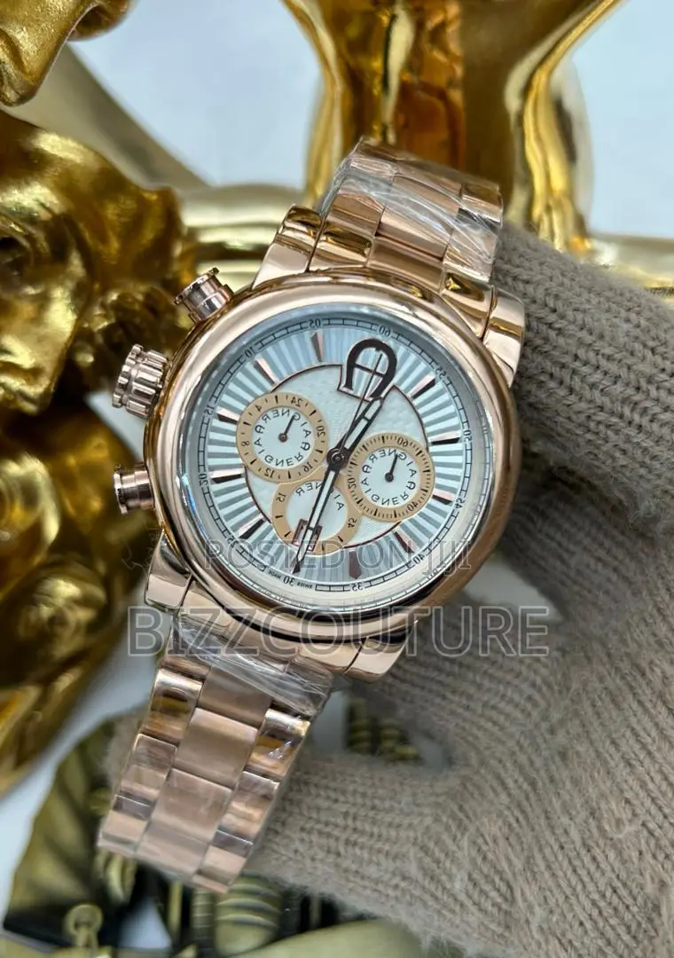 Original AIGNER GOLD CHAIN WATCH Available in Store