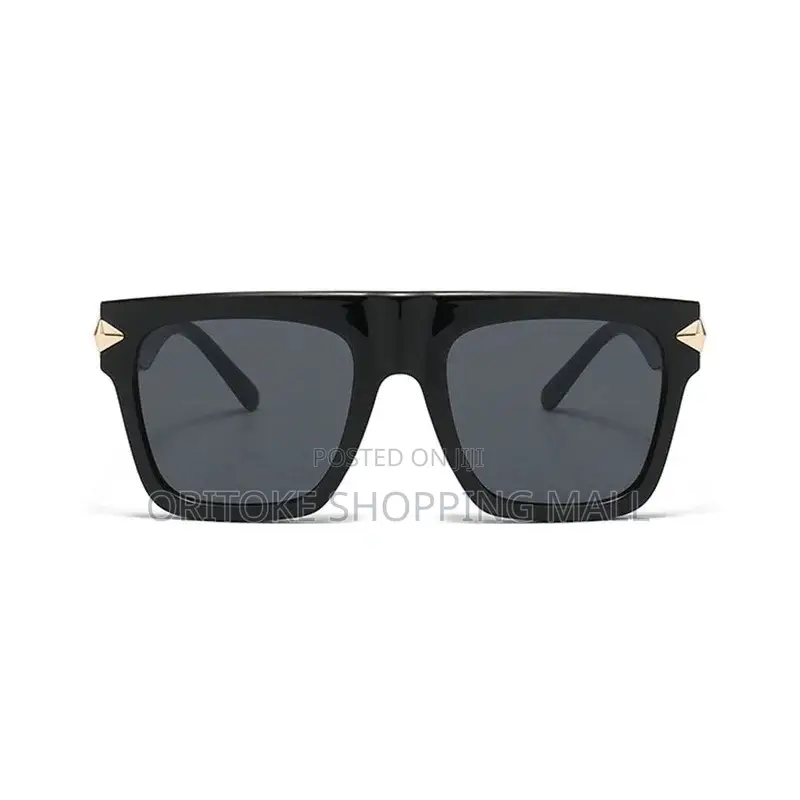 Luxury Brand Designer Oversized Flat Top Sunglasses Women