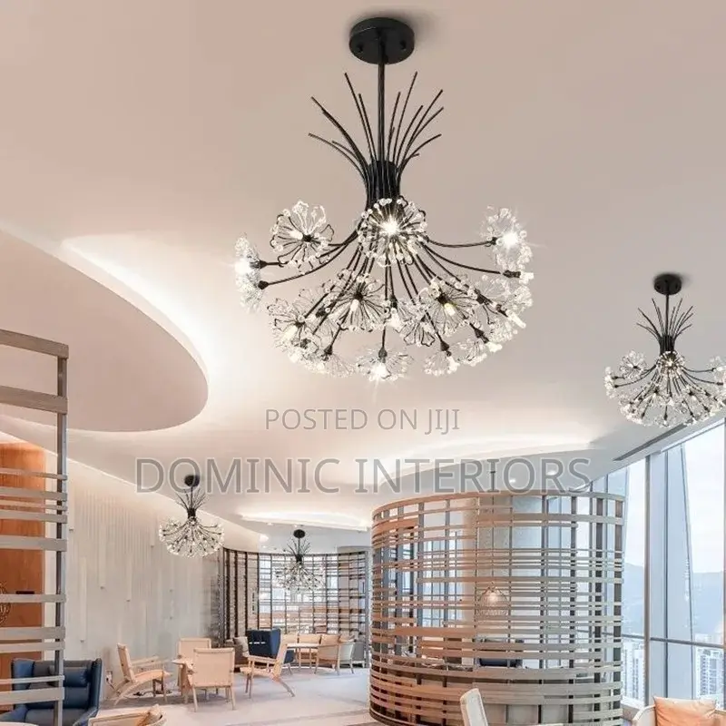 Dandelion Crystal Pendant Light