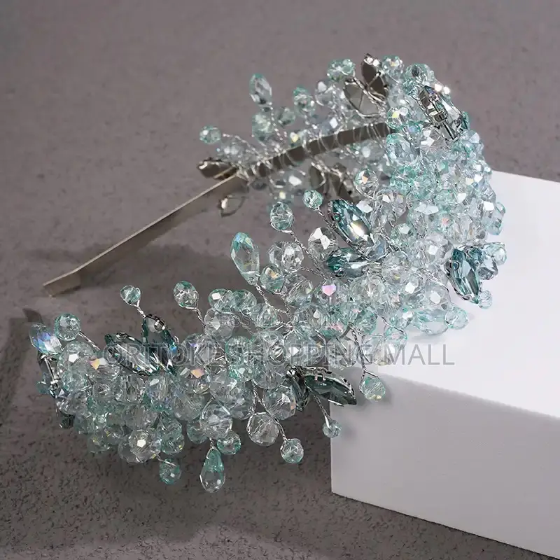 5 Colors Handmade Wedding Bride Luxury Red Blue Rhinestones