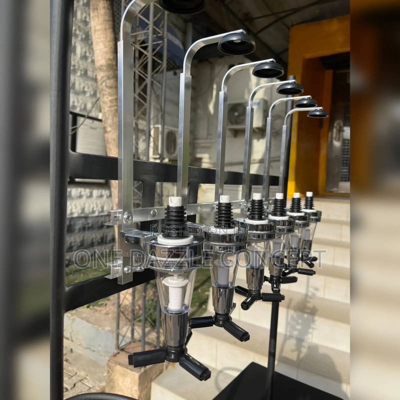 6-Station Liquor Dispenser Bar Butler