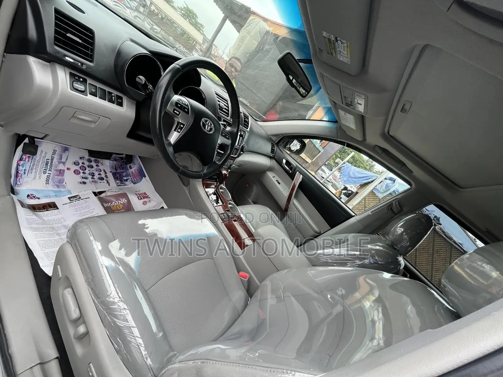 Toyota Highlander Limited 3.5l 4WD 2013 Gray
