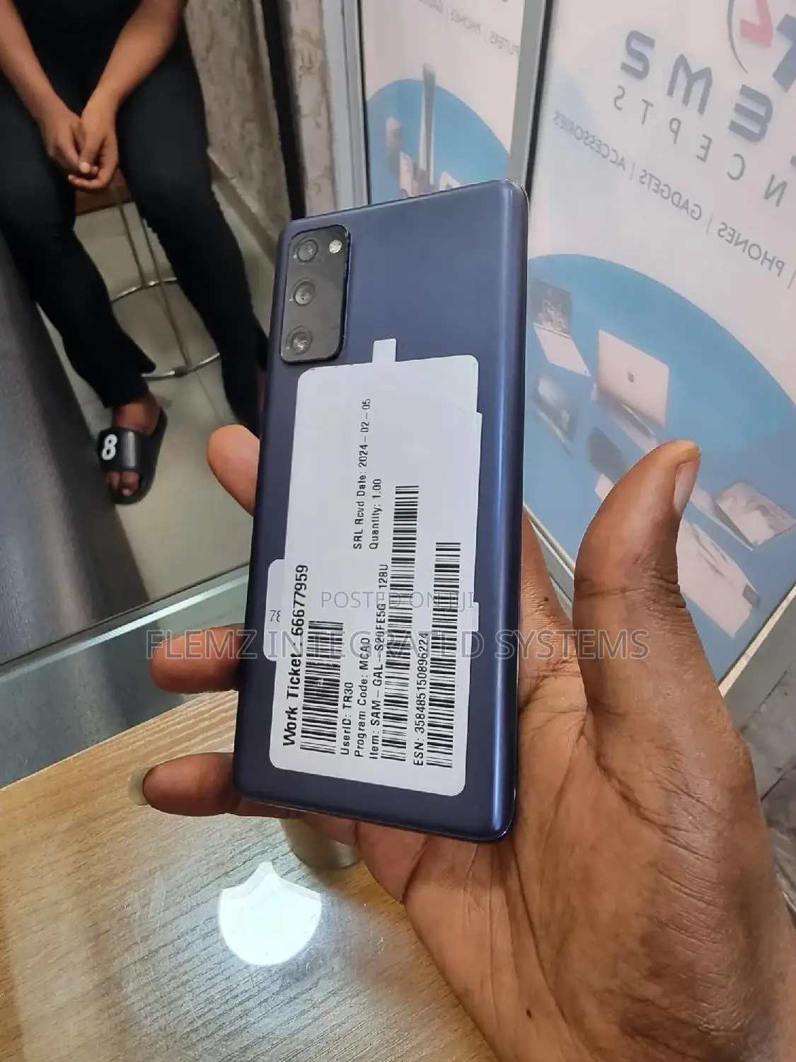 Samsung Galaxy S20 FE 5G SD865 128 GB Blue