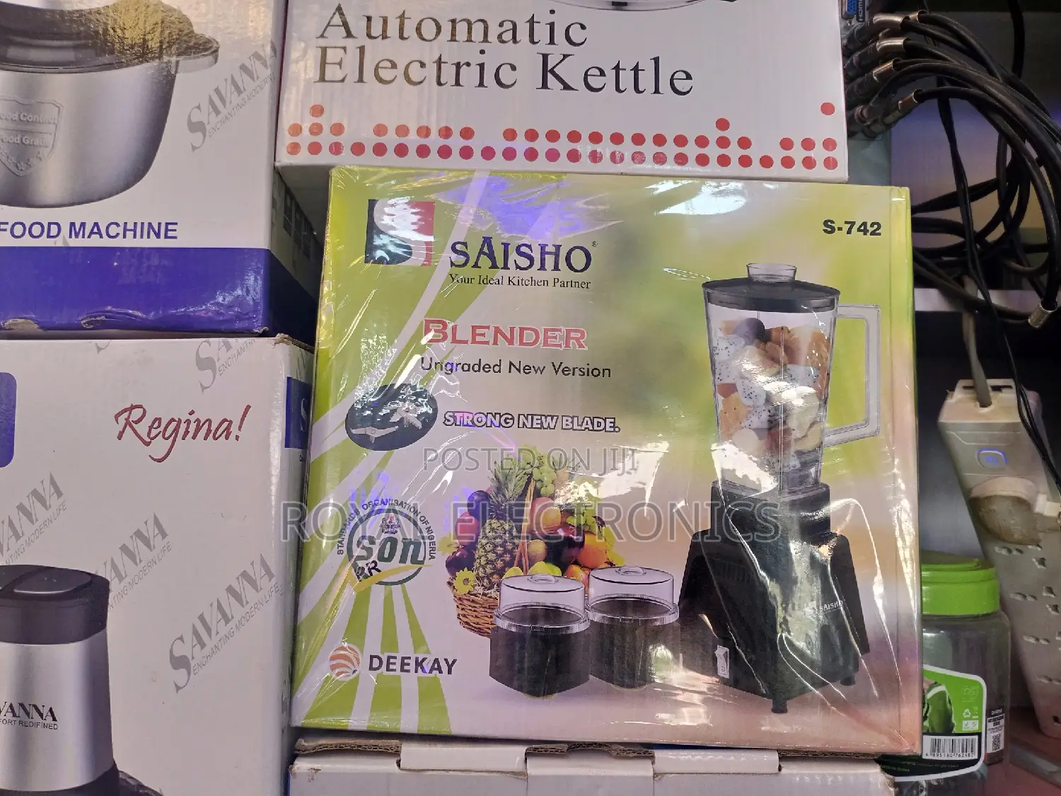 Saisho 3-in-1 Powerful Blender - S- 742