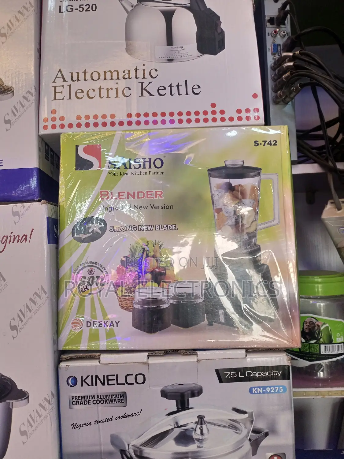 Saisho 3-in-1 Powerful Blender - S- 742