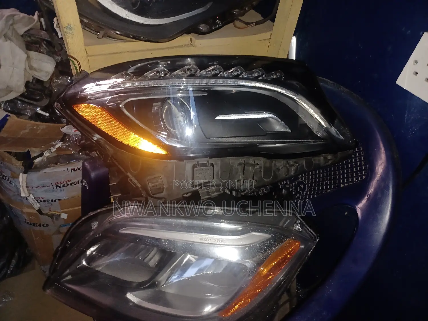 Headlamp Led 2018 Gla250 4matic Original Light