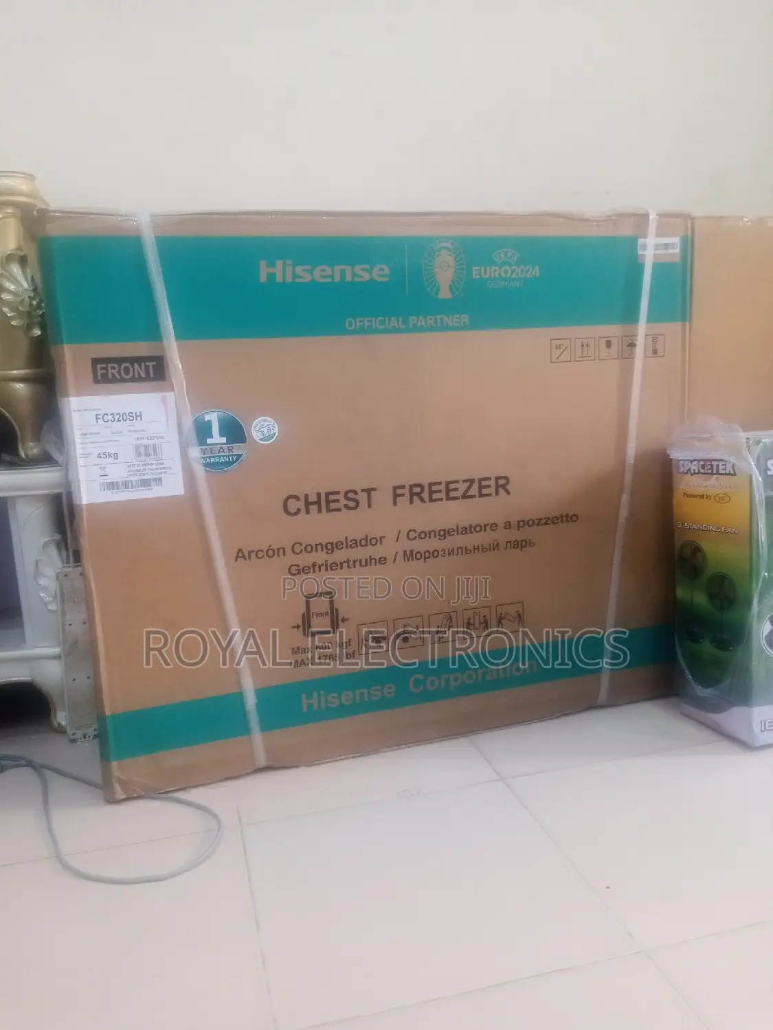 Brand New Hisense Fc320sh 250l Chest Freezer
